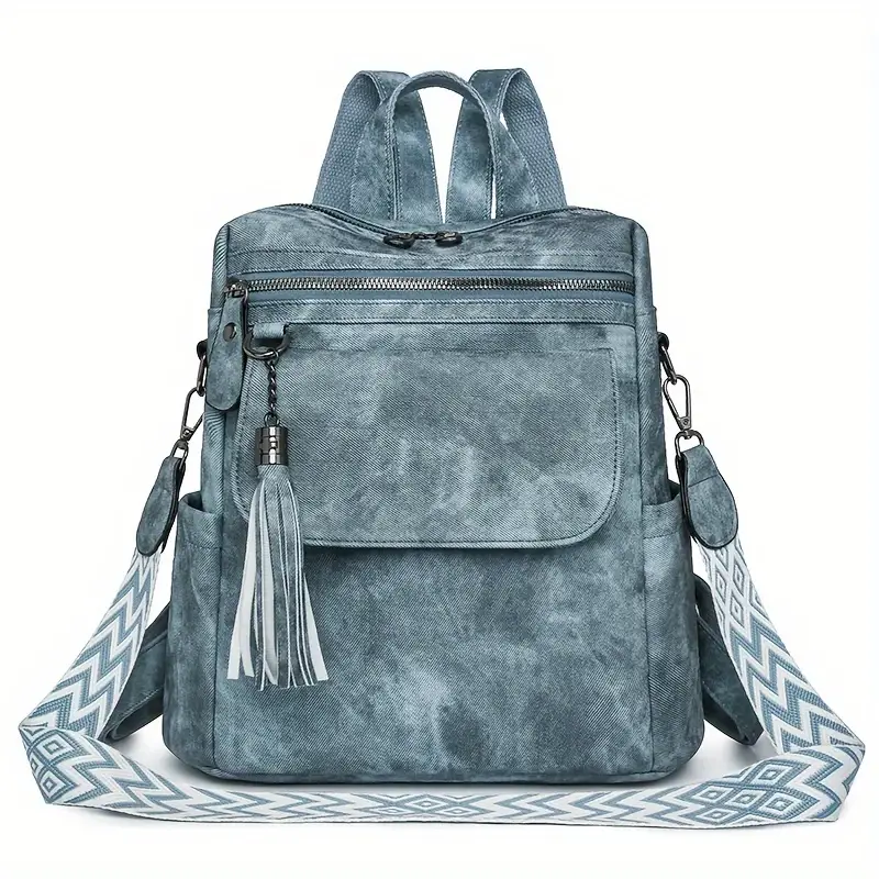 Çıkarılabilir Askılı Retro Günlük Kullanıma Uygun Kadın Sırt Çantası