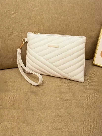 Nakışlı Desenli Ayarlanabilir Kayışlı Büyük Kapasiteli Zarif Kadın El Çantası