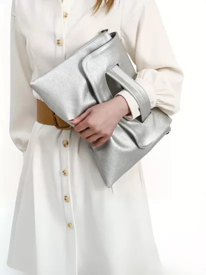 Büyük Kapasiteli Çok Yönlü Günlük Kullanım İçin Tablet Uyumlu Kaliteli Kadın El Çantası